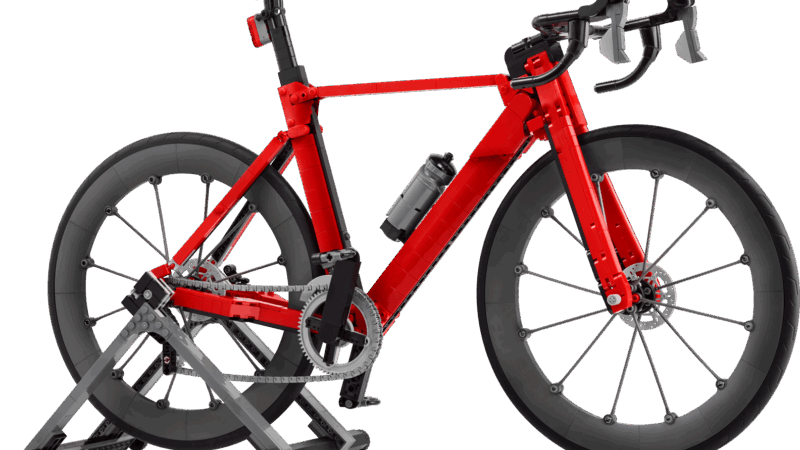 Kijk de Tour de France met je LEGO Racefiets