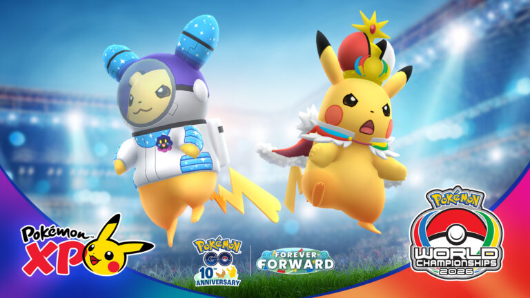 Scopely kondigt twee nieuwe Pikachu en meer aan voor het PokémonXP and 2026 Worlds-events