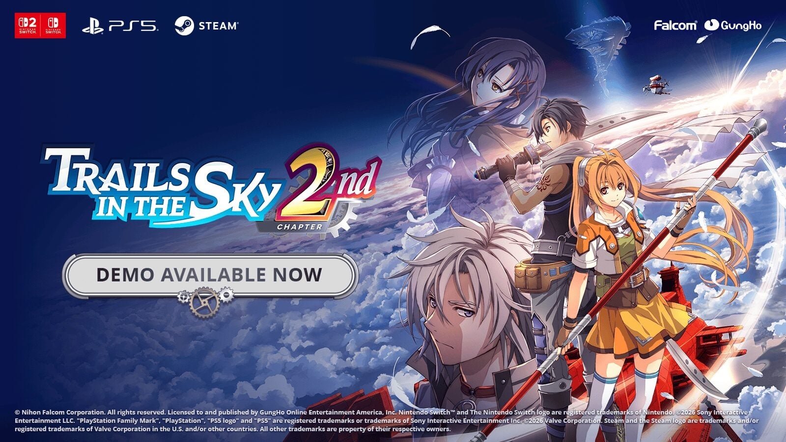 Trails in the Sky 2nd Chapter-demo
