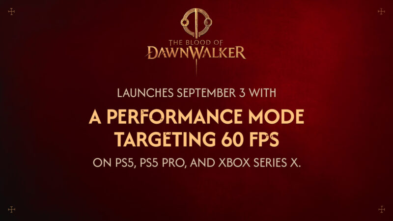The Blood of Dawnwalker performance