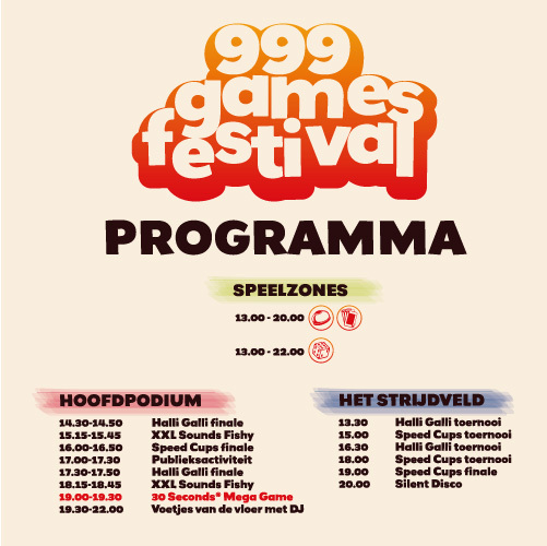 999 games festival programma