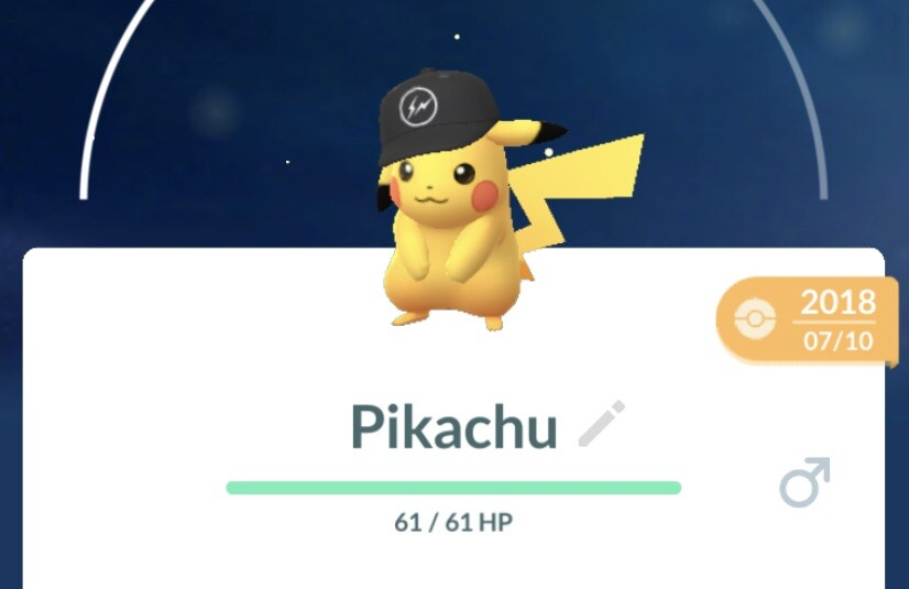 Fragment Hat Pikachu