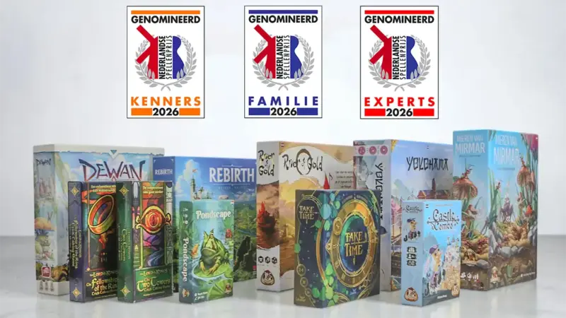 Nederlandse Spellenprijs 2026 nominaties