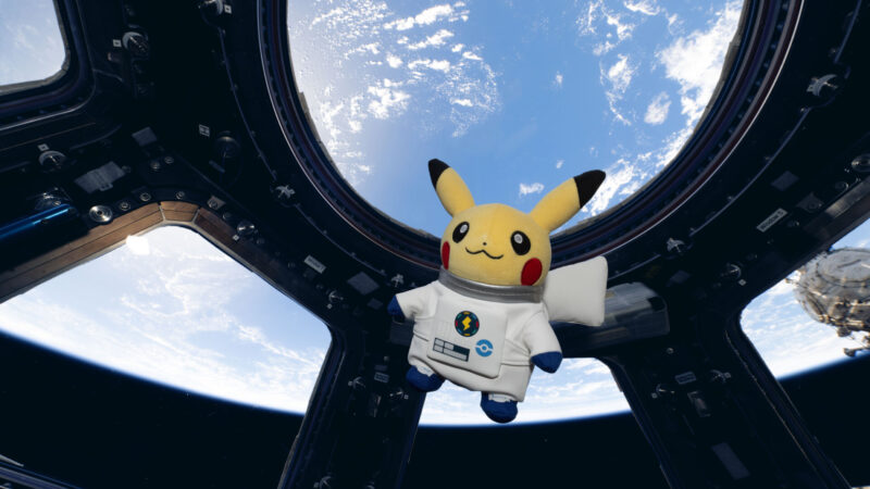Pokémon en de European Space Agency