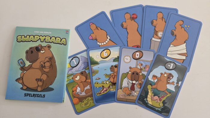 Swapybara kaarten en spelregels