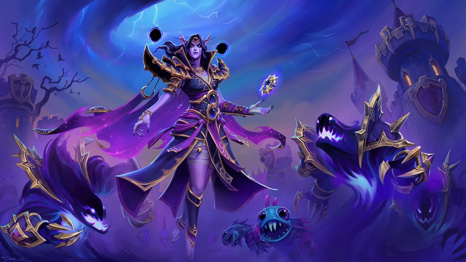 Xal'atath en de dark twilight bundel in Heroes of the Storm