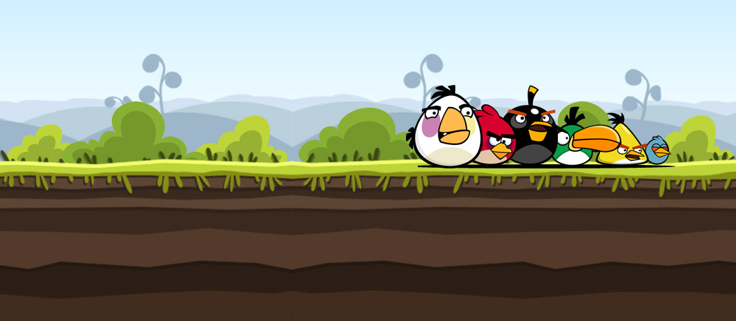 Angry Birds komen tot leven in de nieuwe iRacer
