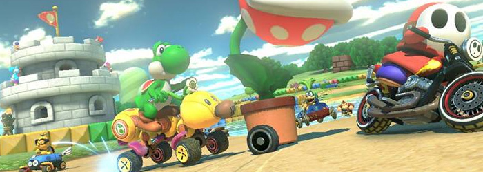 Mario Kart 8 track DK Jungle (3DS) vergeleken met origineel