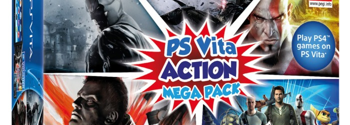 PS Vita Action Mega Pack voor een zeer laag prijsje onderweg