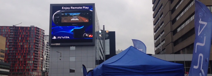 Sony demonstreert Remote Play-Functie op groot scherm in Rotterdam