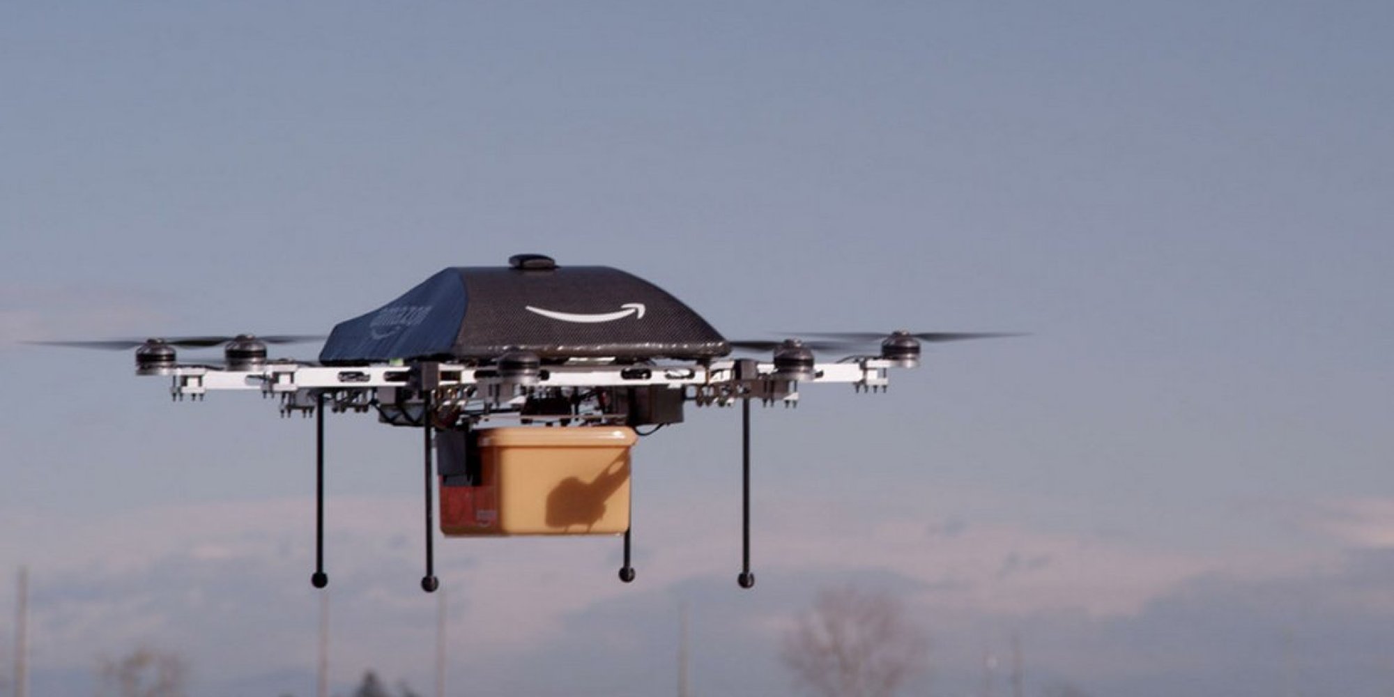 Amazon gaat drones gebruiken als bezorgers